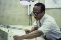 Chuck Harrison working for Sears Roebuck in the 1960s